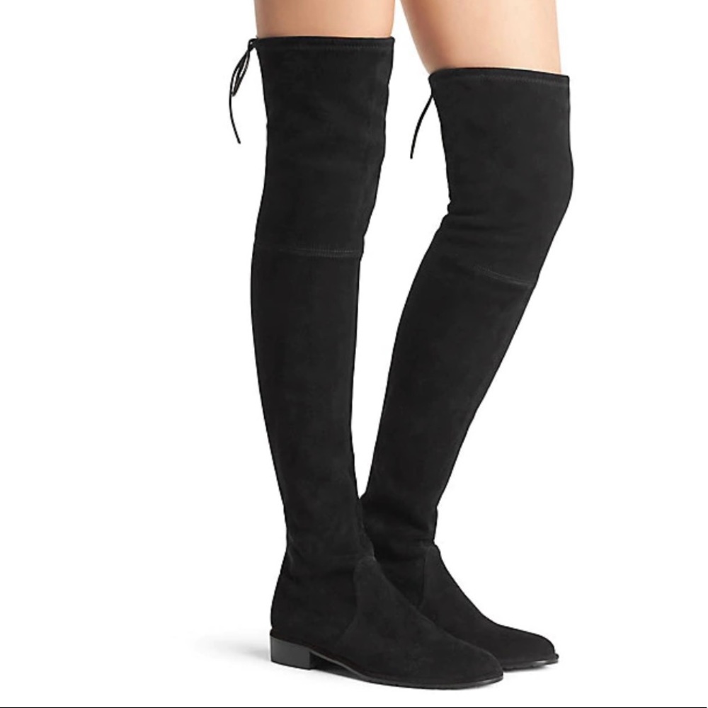 Stuart Weitzman Lowland Boots Black Size 8